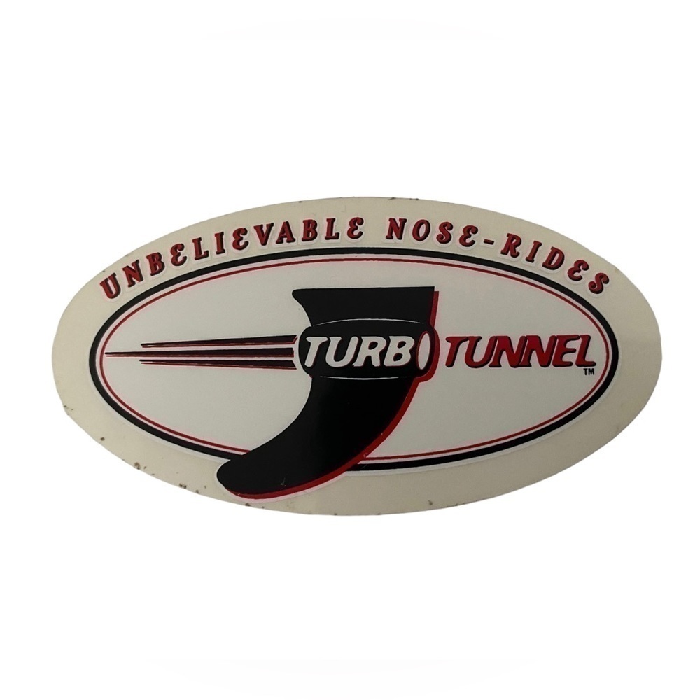Turbo Tunnel Nose-Rides Surfboard Sticker - RARE!